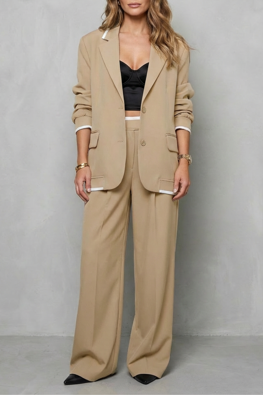 Talia – Elegant Wide-Leg Pantsuit Set – Autumn/Winter Two-Piece Power Look-10494046634327-ZARA MAE LONDON