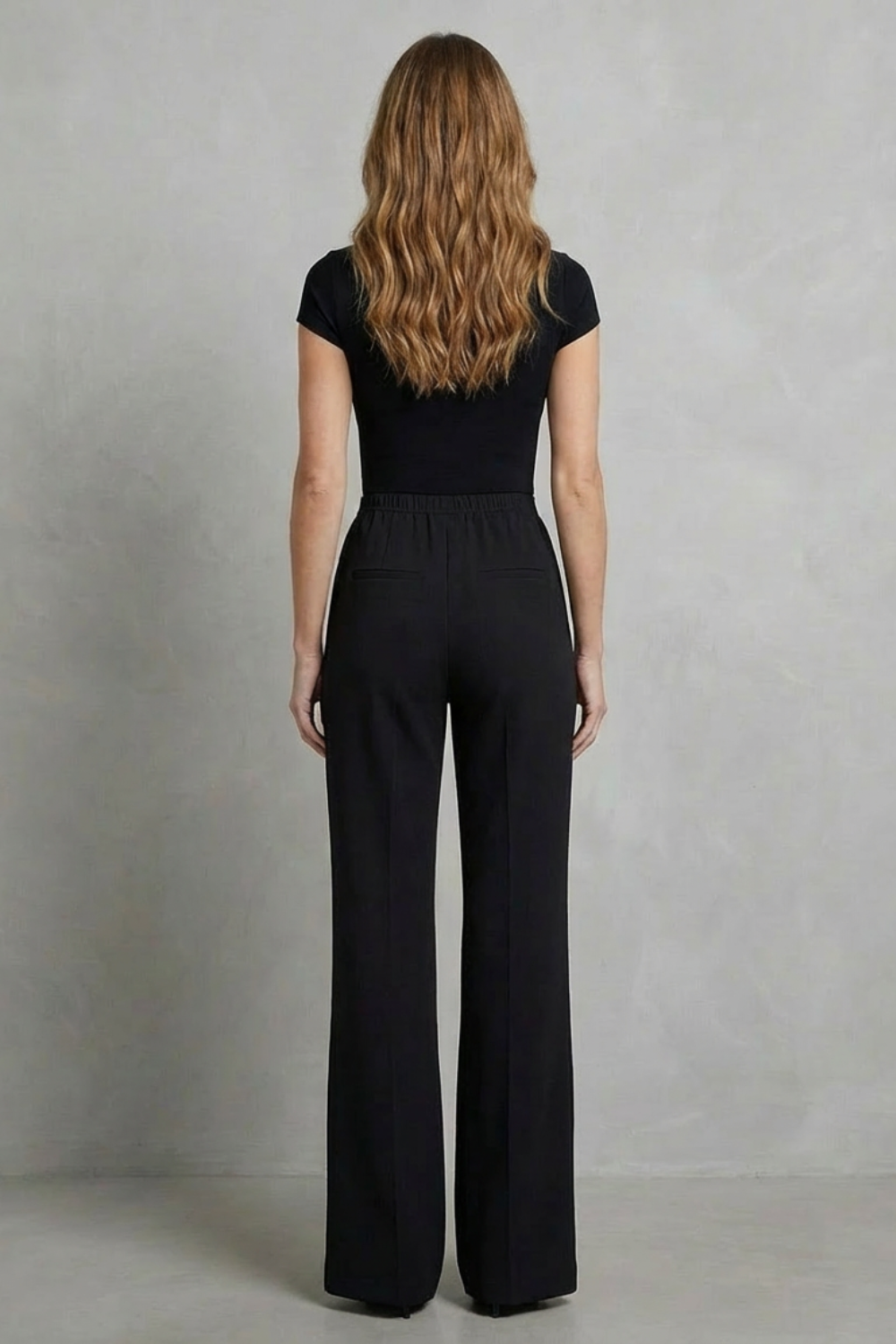 Velizza – Streamlined silhouette – High-waist wide-leg trousers-10507967398231-ZARA MAE LONDON