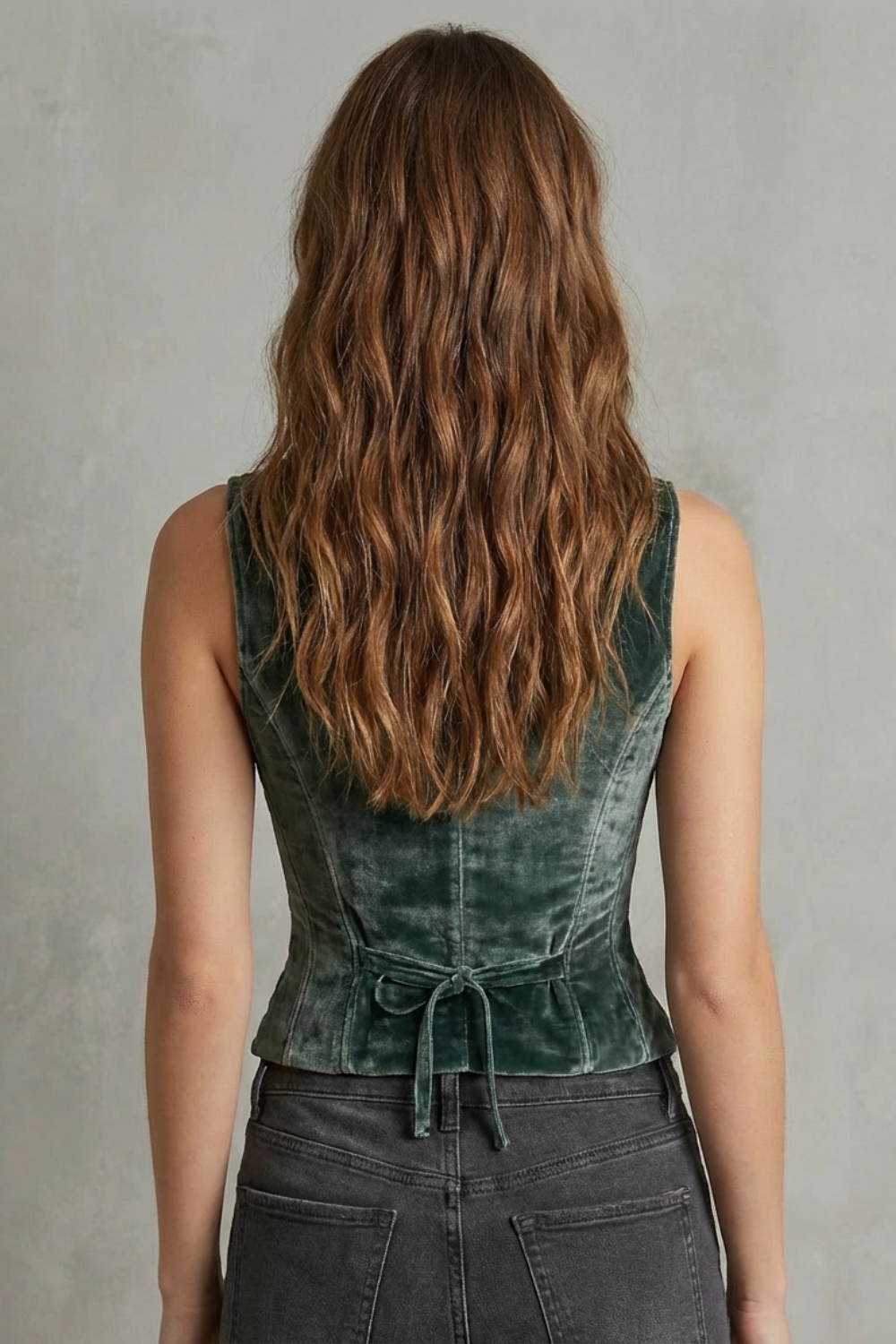 Virelisse – Velvet allure – Lace-trim tank top-10497631748439-ZARA MAE LONDON