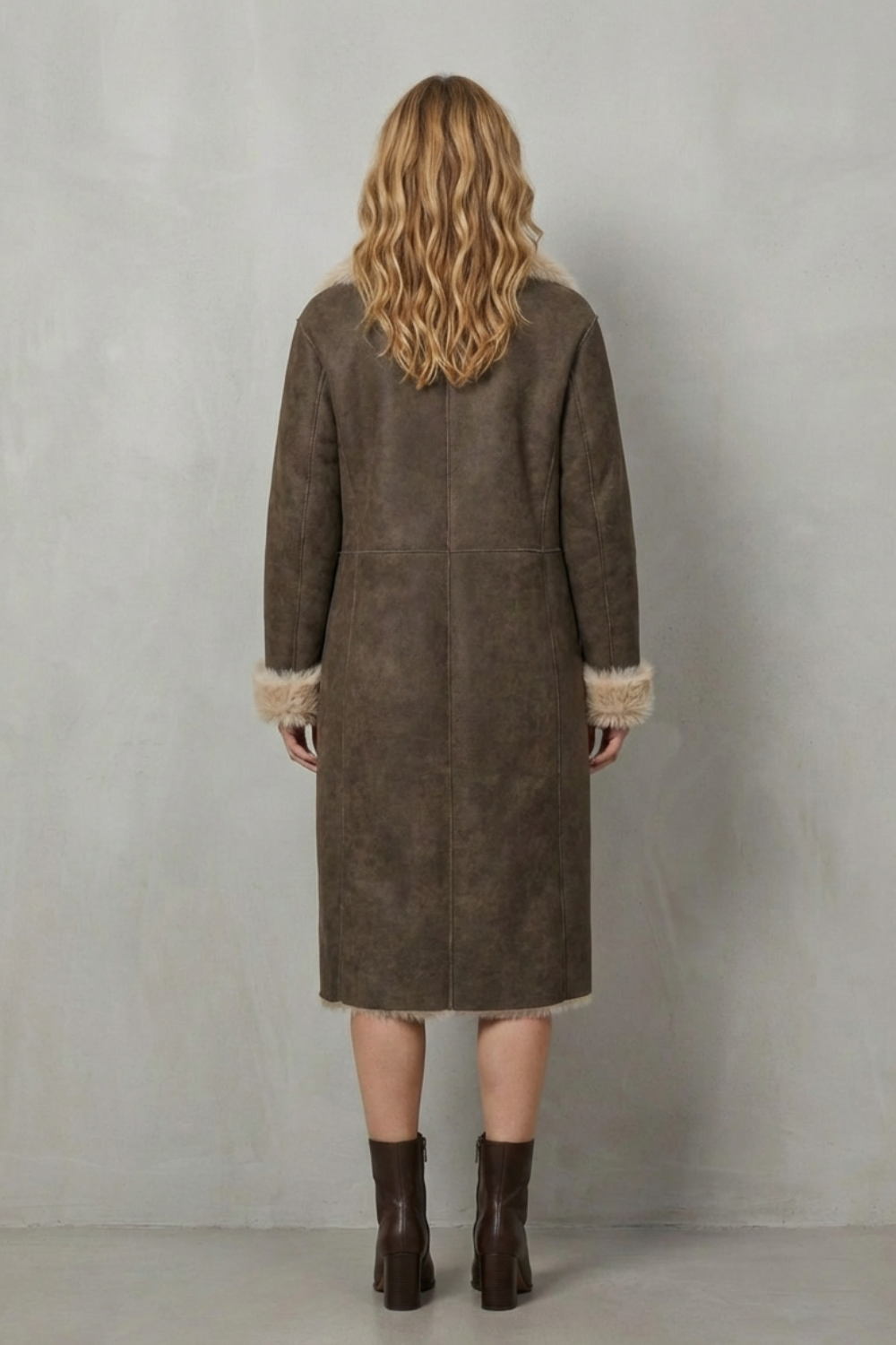 Virellia – Reversible texture – Faux shearling coat-10494038999383-ZARA MAE LONDON